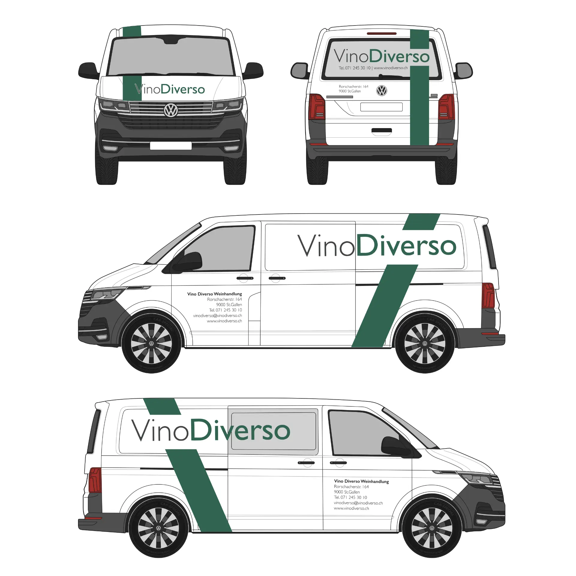 Fahrzeugbeschriftung — Design von b-emotion