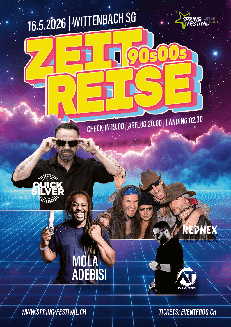 Eventflyer Zeitreise — Grafik & Design von b-emotion