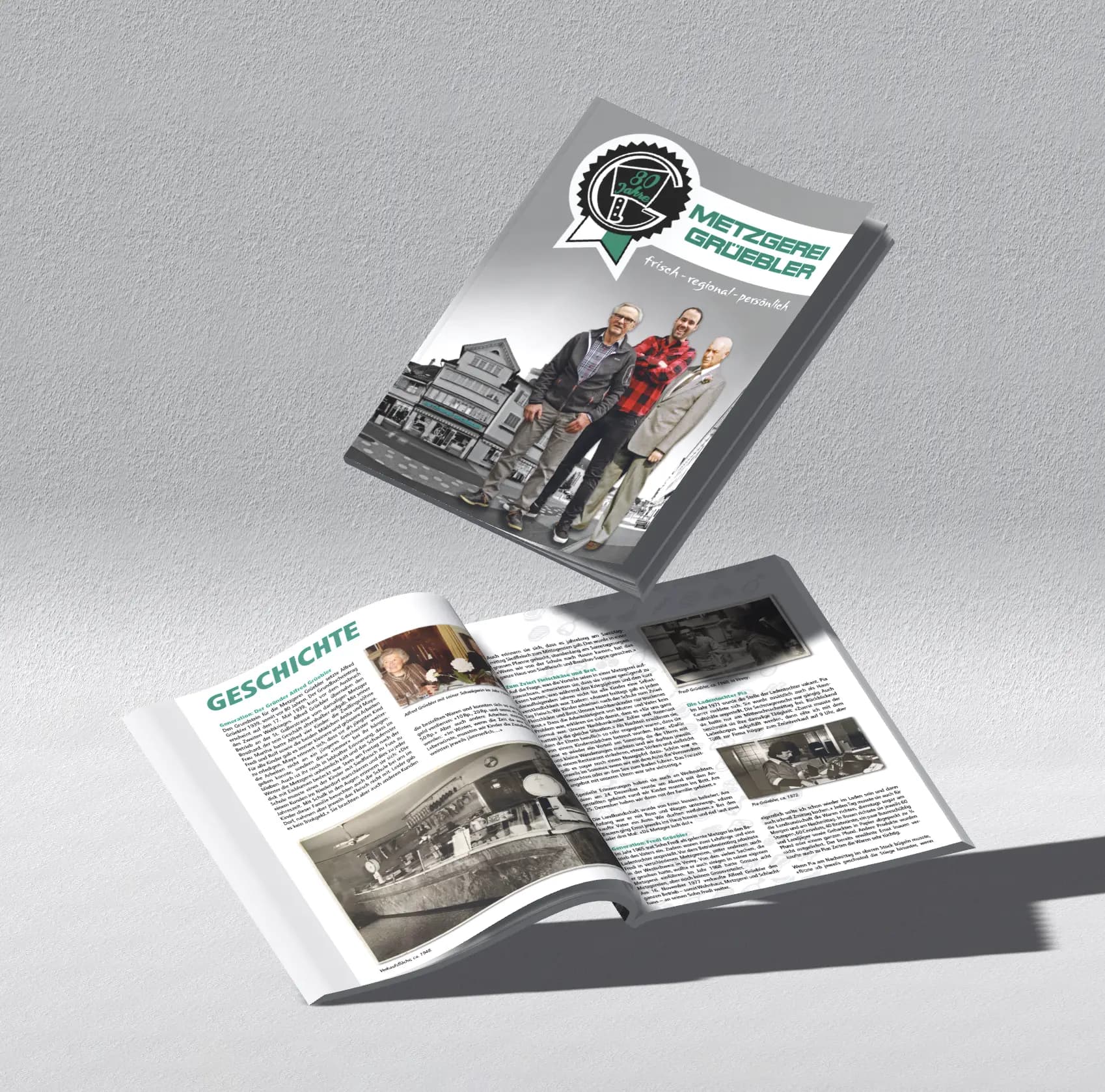 Cover-Gestaltung Metzgerei — Design von b-emotion