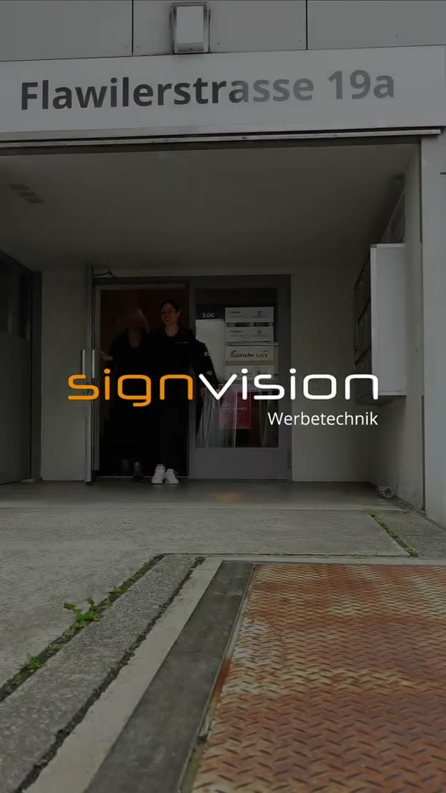 Vo üs — Für dich by Signvision Werbetechnik AG