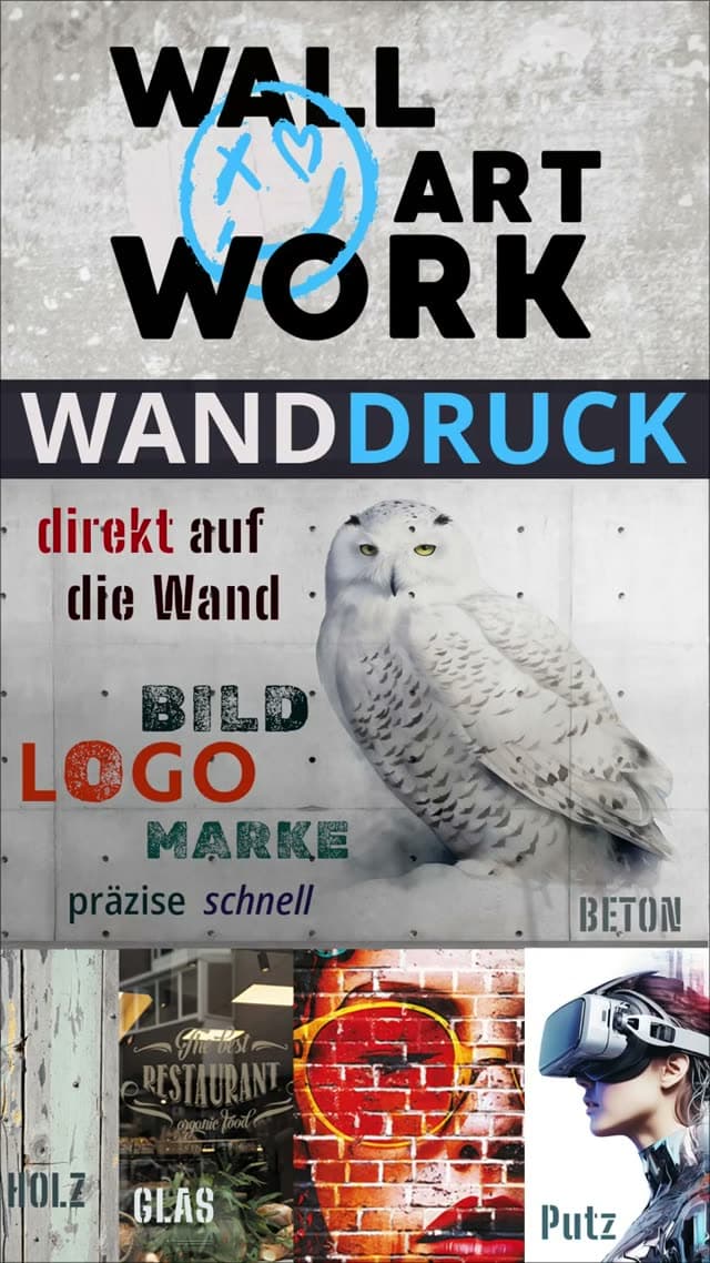 WALLARTWORK — Materialien